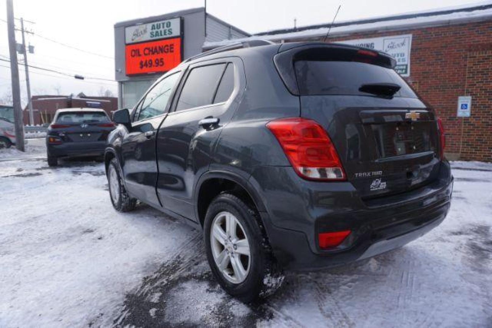 2017 Nightfall Gray Metallic Chevrolet Trax LT AWD (KL7CJPSB9HB) with an 1.4L L4 DOHC 16V engine, 6-Speed Automatic transmission, located at 312 Centre Ave, Schuylkill Haven, PA, 17972, (570) 593-5278, 40.638130, -76.177383 - luggage rack, rear parking sensors - Photo#9