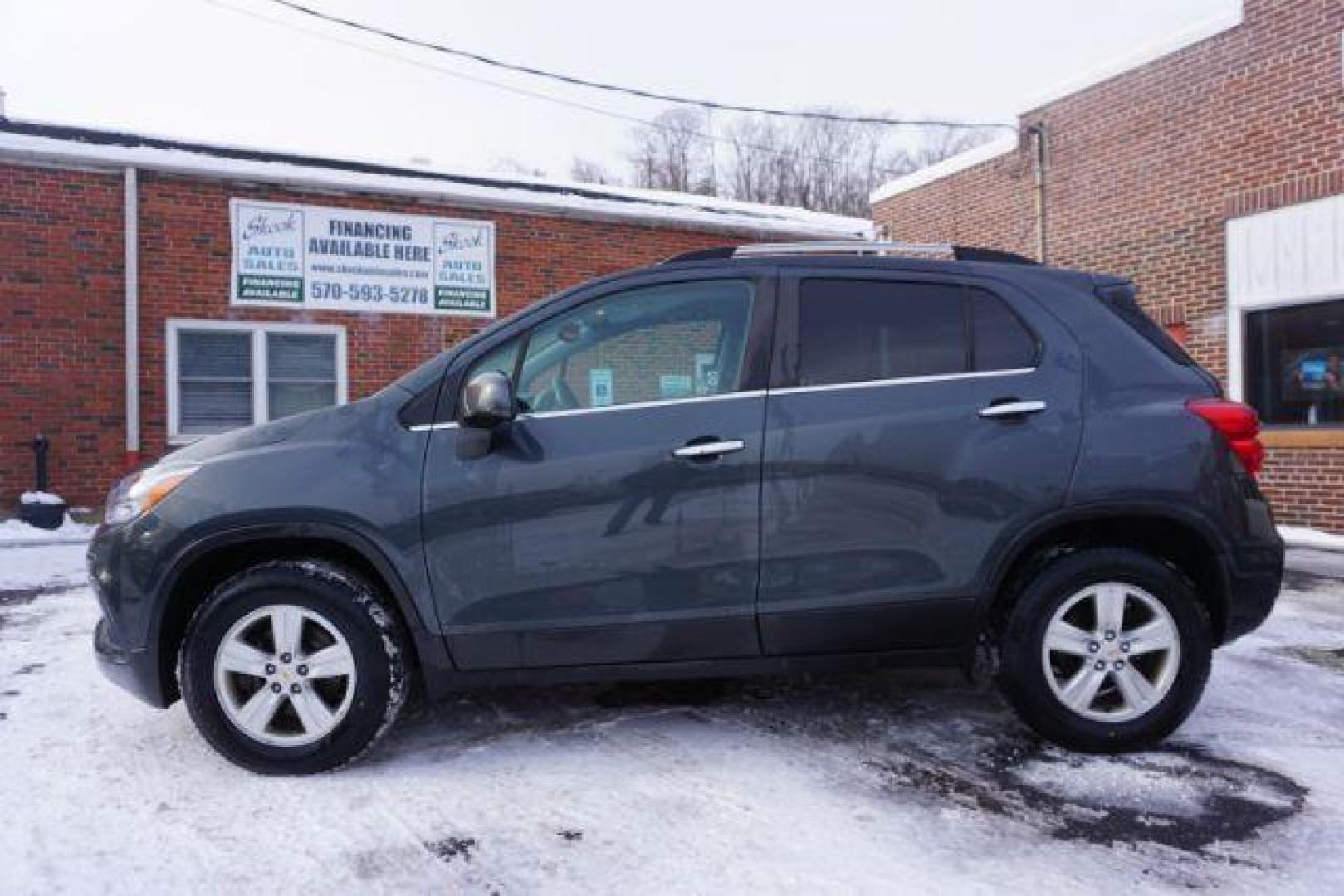 2017 Nightfall Gray Metallic Chevrolet Trax LT AWD (KL7CJPSB9HB) with an 1.4L L4 DOHC 16V engine, 6-Speed Automatic transmission, located at 312 Centre Ave, Schuylkill Haven, PA, 17972, (570) 593-5278, 40.638130, -76.177383 - luggage rack, rear parking sensors - Photo#12