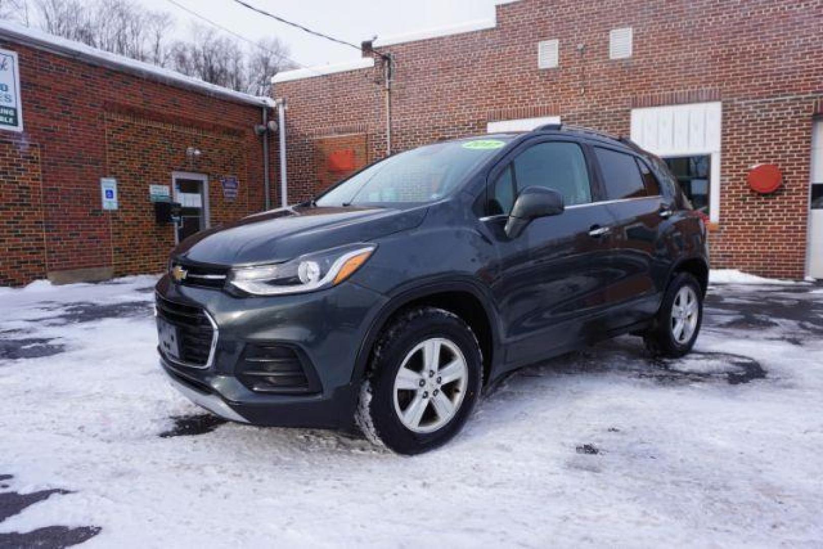 2017 Nightfall Gray Metallic Chevrolet Trax LT AWD (KL7CJPSB9HB) with an 1.4L L4 DOHC 16V engine, 6-Speed Automatic transmission, located at 312 Centre Ave, Schuylkill Haven, PA, 17972, (570) 593-5278, 40.638130, -76.177383 - luggage rack, rear parking sensors - Photo#1