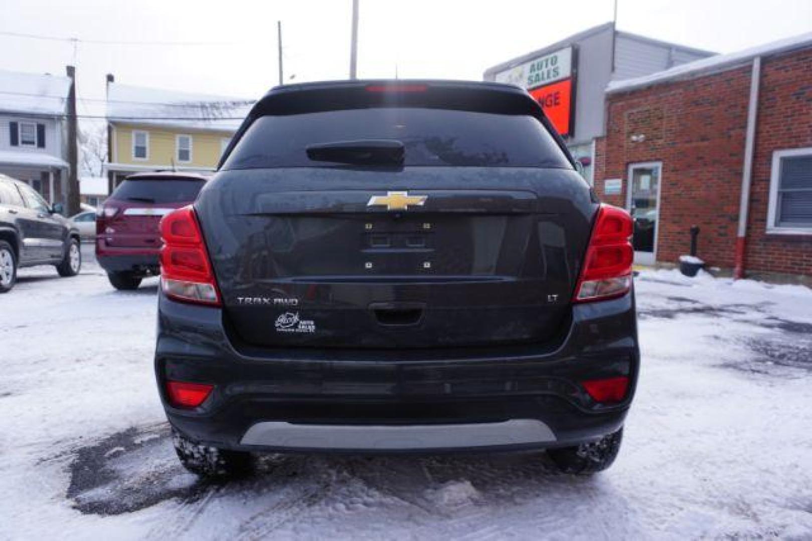 2017 Nightfall Gray Metallic Chevrolet Trax LT AWD (KL7CJPSB9HB) with an 1.4L L4 DOHC 16V engine, 6-Speed Automatic transmission, located at 312 Centre Ave, Schuylkill Haven, PA, 17972, (570) 593-5278, 40.638130, -76.177383 - luggage rack, rear parking sensors - Photo#8