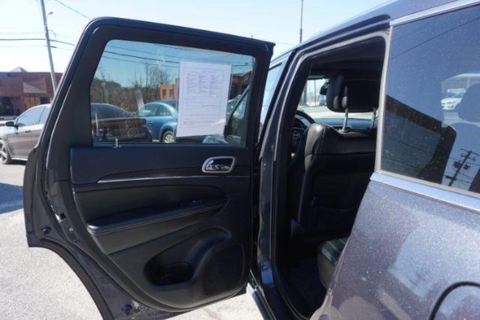 2014 Granite Crystal Metallic Clearcoat /Black Jeep Grand Cherokee Limited (1C4RJFBG9EC) with an 3.6L V-6 DOHC engine, located at 312 Centre Ave, Schuylkill Haven, PA, 17972, (570) 593-5278, 40.638130, -76.177383 - collision avoidance, HID headlamps, navigation, power liftgate, power sunroof, universal garage door opener - Photo#30