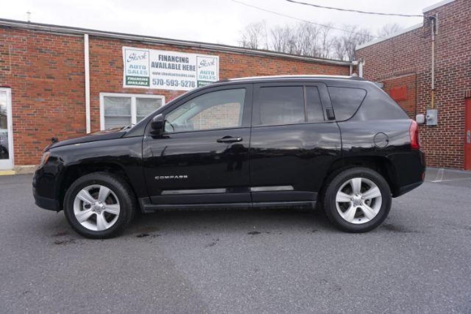 2014 Black Clearcoat /Dark Slate Gray Jeep Compass Latitude (1C4NJDEBXED) with an 2.4L I-4 DOHC engine, located at 312 Centre Ave, Schuylkill Haven, PA, 17972, (570) 593-5278, 40.638130, -76.177383 - bluetooth, locking/limited slip differential - Photo#15