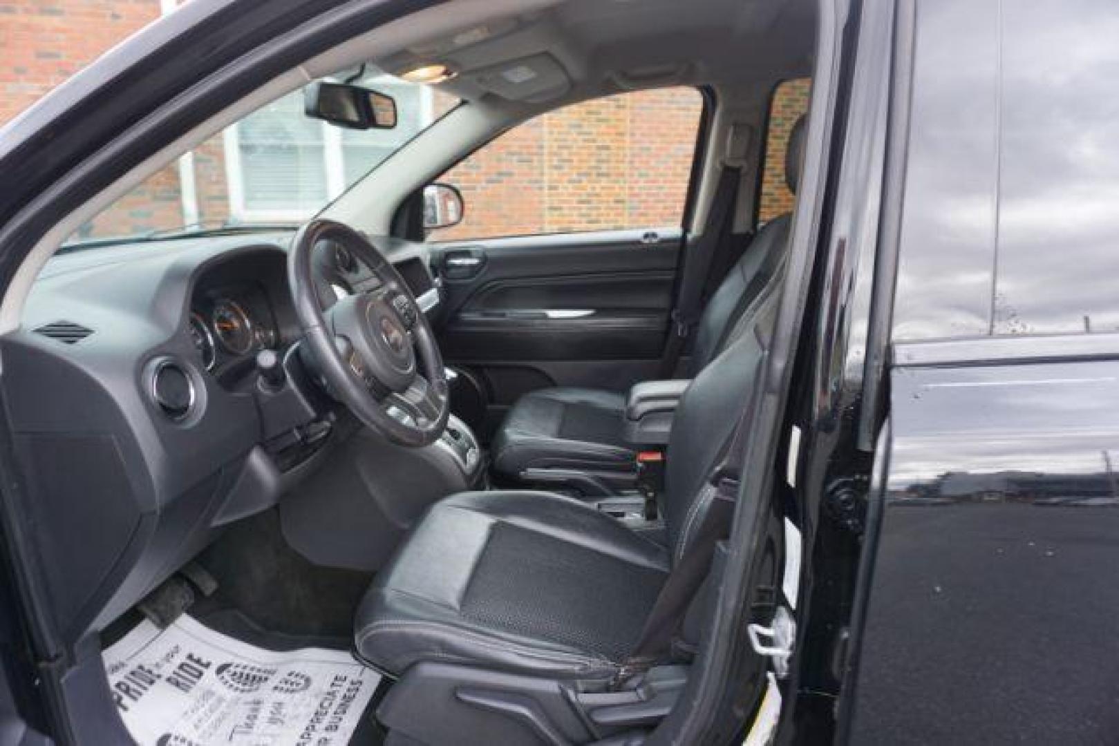 2014 Black Clearcoat /Dark Slate Gray Jeep Compass Latitude (1C4NJDEBXED) with an 2.4L I-4 DOHC engine, located at 312 Centre Ave, Schuylkill Haven, PA, 17972, (570) 593-5278, 40.638130, -76.177383 - bluetooth, locking/limited slip differential - Photo#20