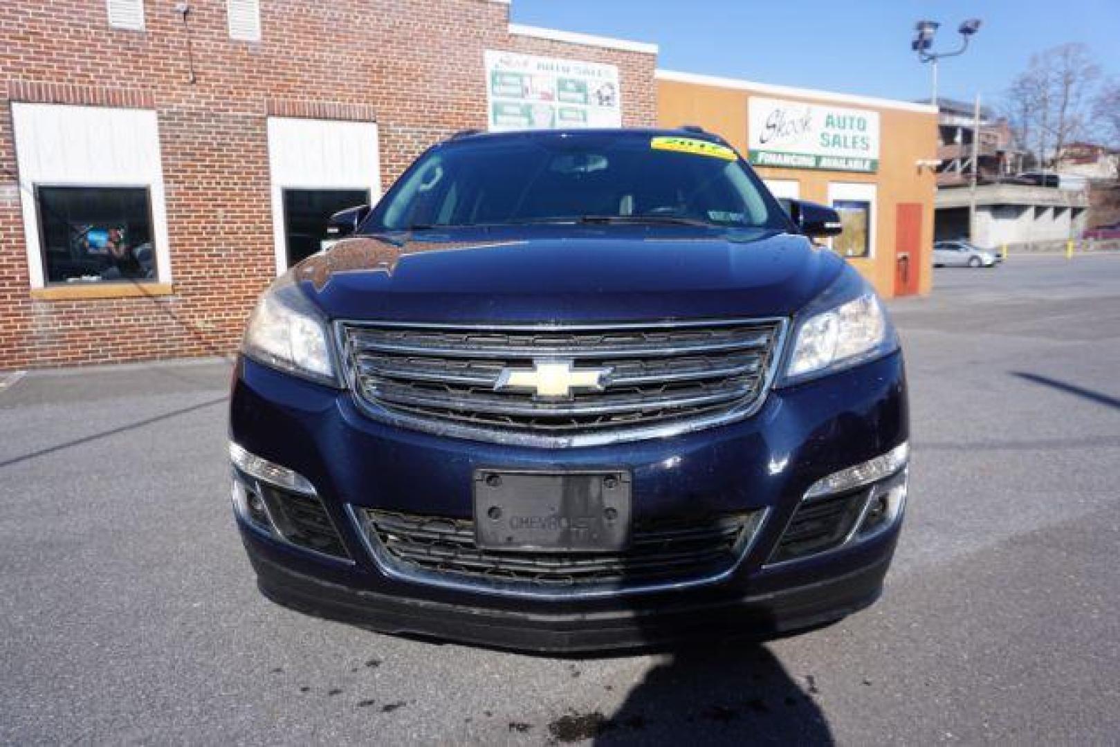 2017 Blue Velvet Metallic /Dark Titanium/Light Titanium Chevrolet Traverse 1LT (1GNKVGKD6HJ) with an 3.6L V-6 gasoline direct injection engine, located at 312 Centre Ave, Schuylkill Haven, PA, 17972, (570) 593-5278, 40.638130, -76.177383 - Heated Front Seats, Power driver's seat - Photo#3